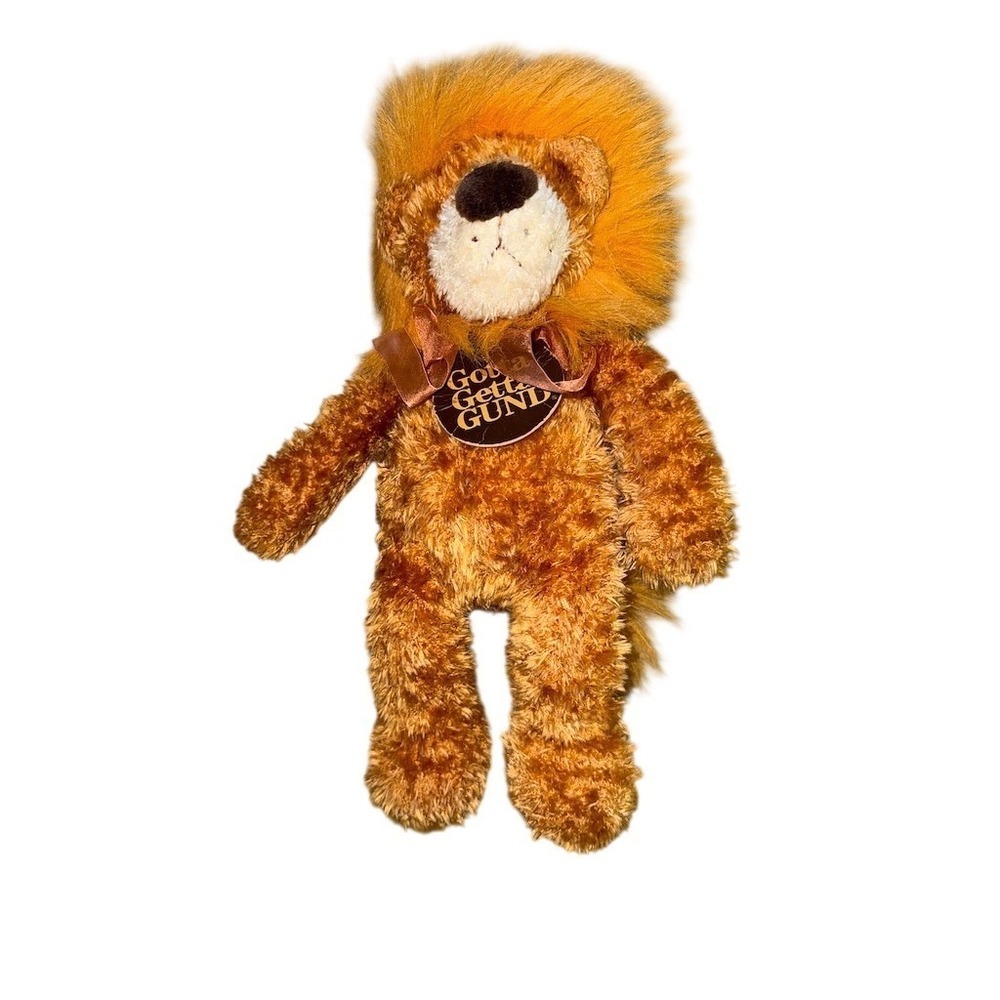 Vintage GUND Pounce DeLion Plush Lion Stuffed Animal w/ Tag 16.5in